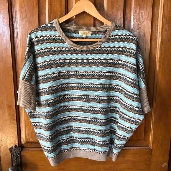 Striped Slouchy Sweater - Picture 2 of 12